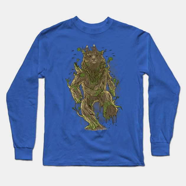 TreeBear Long Sleeve T-Shirt by fathi